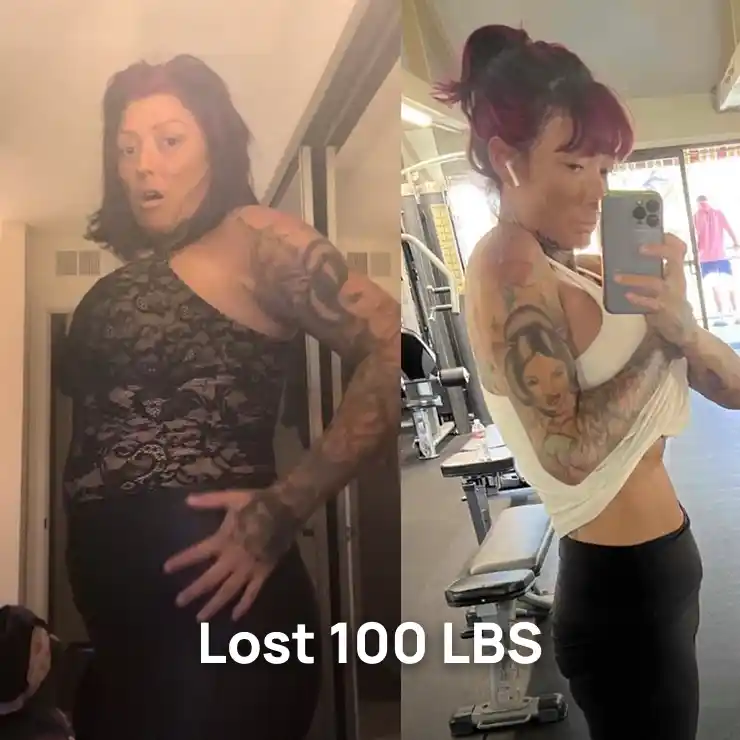 Lost 100 LBS