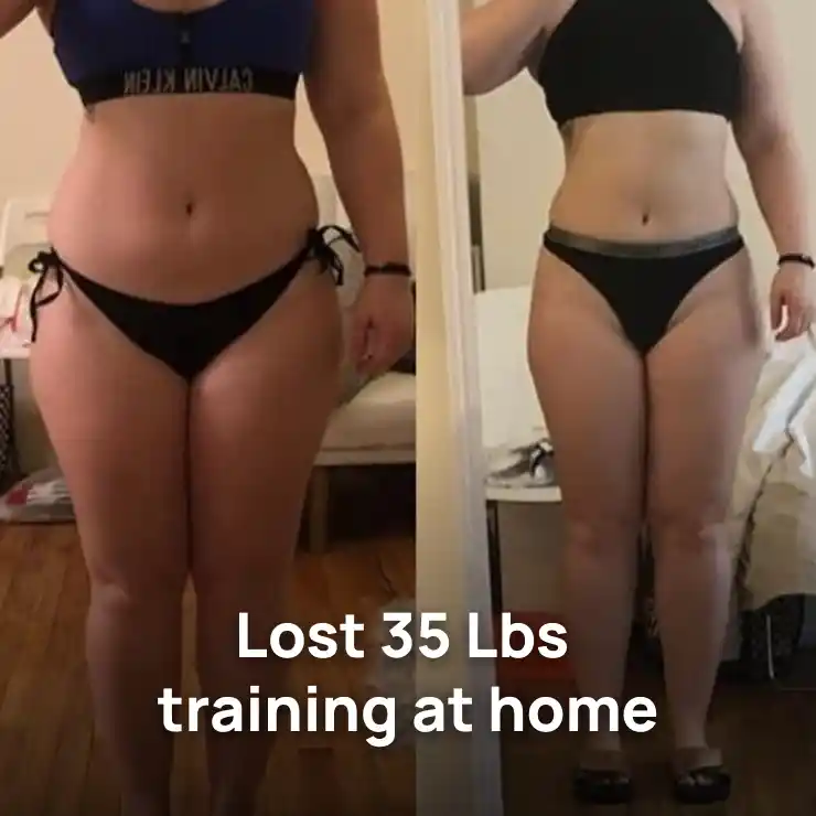 Lost 35 Lbs training at home