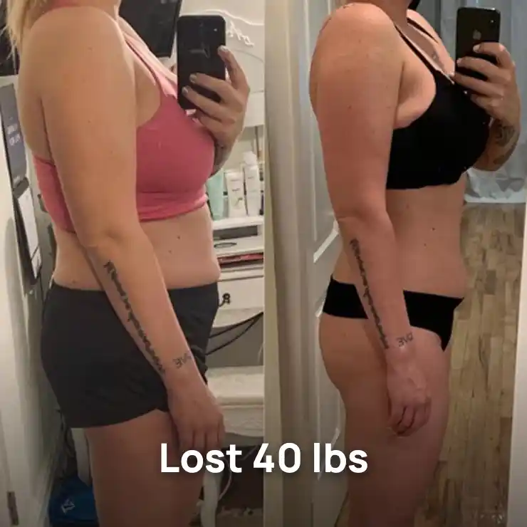 Lost 40 lbs