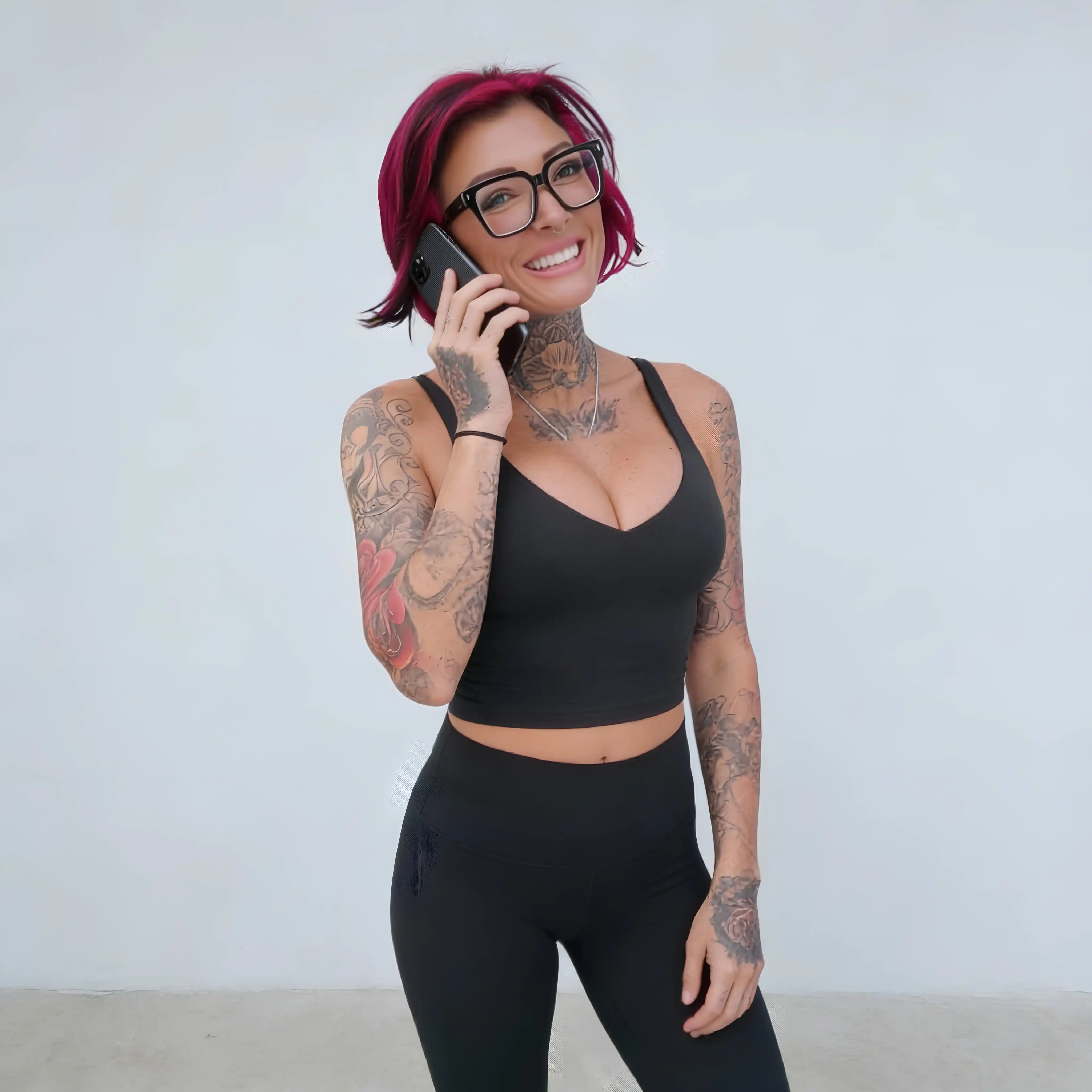 COACH KRISTINA on the phone